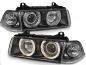 Preview: Angel Eyes Scheinwerfer für BMW 3er E36 Coupe/Cabrio 90-99 schwarz